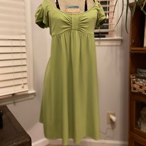 London Times Day 2 Evening Chartreuse Dress 10